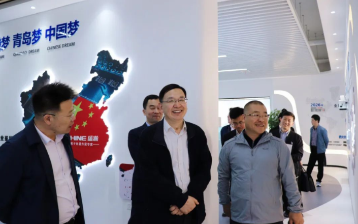 青島市第三巡回督導組、嶗山區(qū)委等一行領(lǐng)導到盛瀚調(diào)研督導